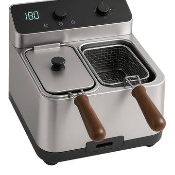 Electric 2-Tank Fryer - DP-82