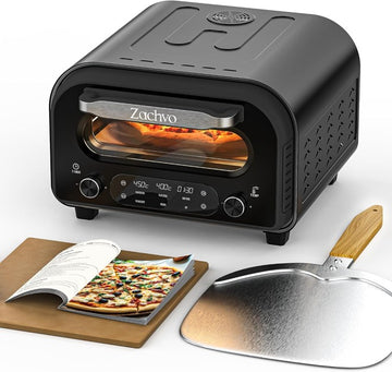 Electric Pizza Oven - HF-1201BK